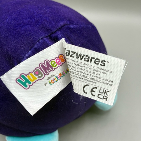 Squishmallow Marvel Spidey Amazing Friends HugMees Ghost Spider Plush 10” - Picture 4 of 4